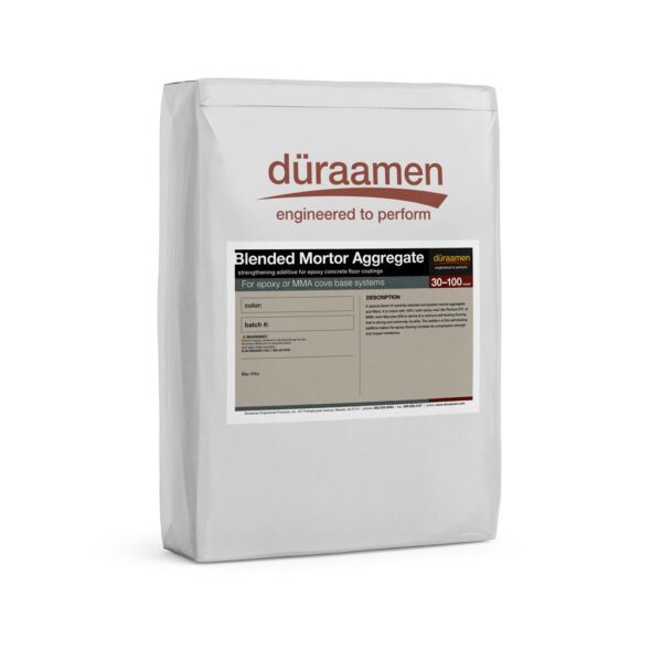 Blended Mortar Aggregate BMA used in Epoxy and MMA mortar mixes | Duraamen Engineered Products Inc