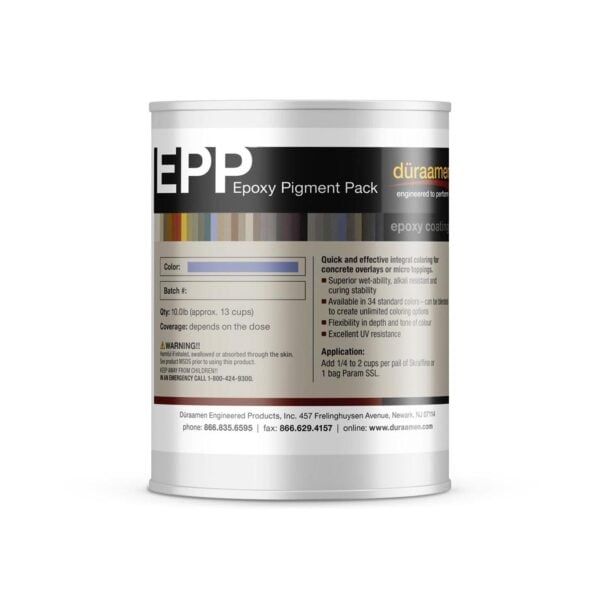 Colorant for Epoxy Floor Coatings | EPP by Duraamen | Duraamen Engineered Products Inc