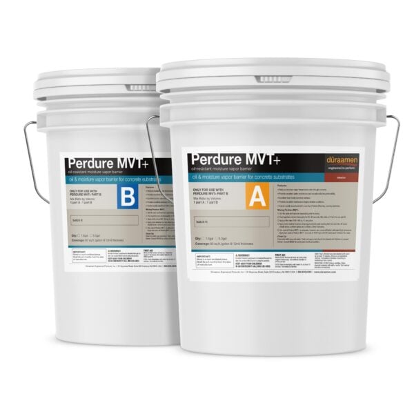 Oil Resistant Epoxy Moisture Vapor Barrier Perdure MVT+ | Duraamen Engineered Products Inc