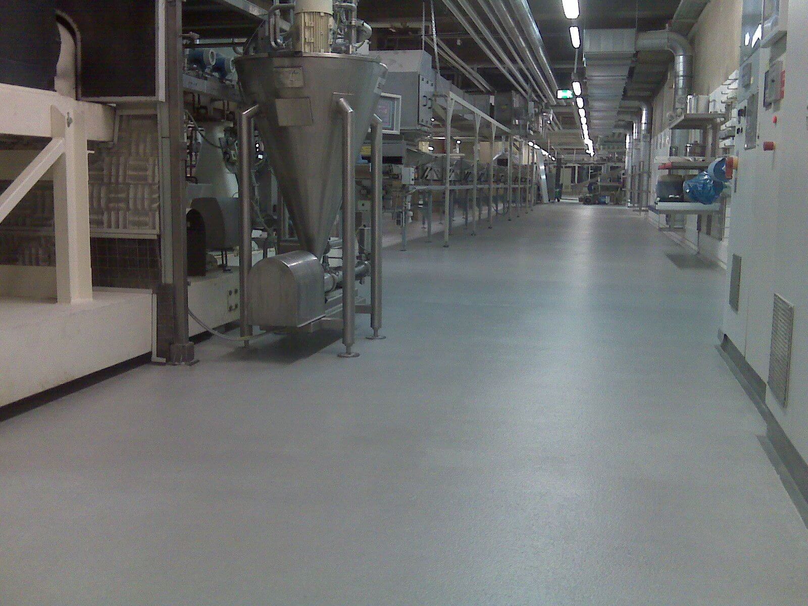 Resinous Flooring designed for a Food Processing Facility | Duraamen Engineered Products Inc