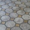 Stenciled Concrete 10 inch octagon concrete pattern Octagon Tile Concrete Stencil | Duraamen | Duraamen Engineered Products Inc
