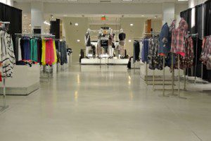 Concrete Floors installed in retail stores in Short Hills NJ | Duraamen Engineered Products Inc
