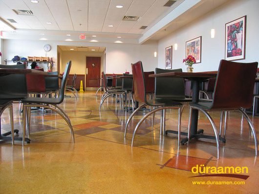 Decorative Concrete Floors For Restaurants in New Jersey Flooring options for restaurants and commercial kitchens in New Jersey | Duraamen Engineered Products Inc
