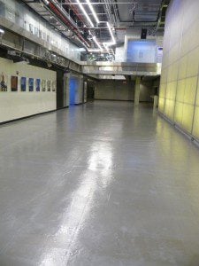 Floor Restoration with self leveling epoxy in New York City | Duraamen Engineered Products Inc