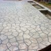 Stenciled Concrete flagstone pattern Flagstone Concrete Stencil | Duraamen | Duraamen Engineered Products Inc