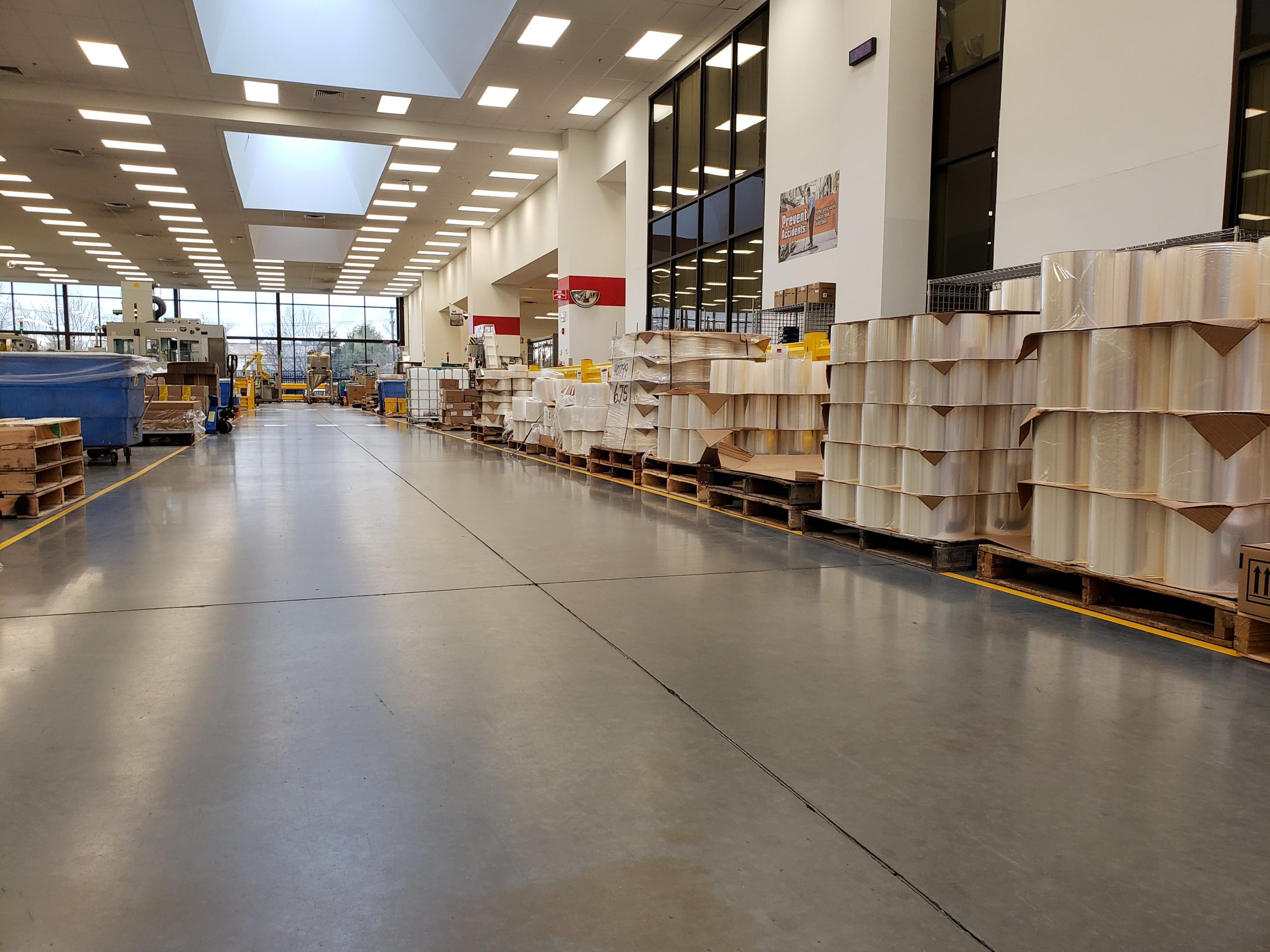 Industrial space with epoxy flooring Introducing Epoxy Floors 10 Things You Want to Know | Duraamen Engineered Products Inc