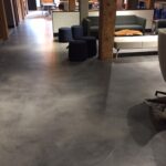 Image of new concrete floor coating or overlay-Concrete Coatings Unlimited, MN