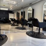 Metallic Epoxy in a Hair Salon