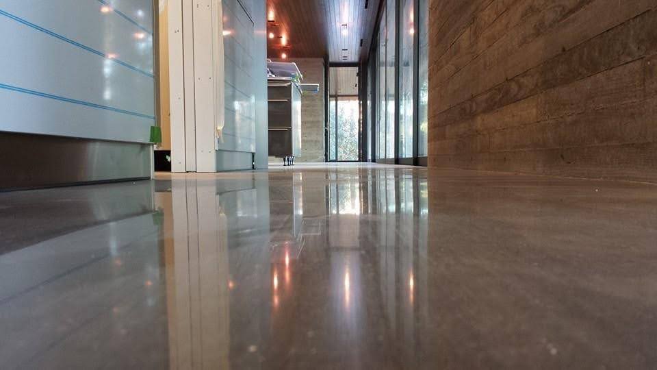 Stained Polished Concrete