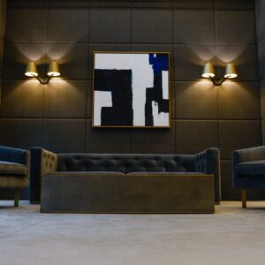 Brooklyn Residential Building Lobby Concrete Overlay Floors and Walls