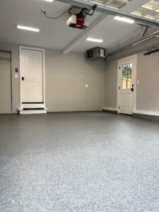 Resin Chip Epoxy Garage Floor by Duraamen 10