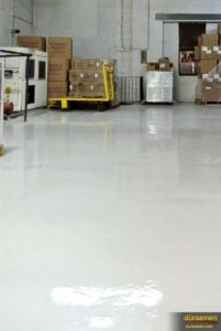 Resinous floor coatings from Duraamen are the perfect solution for industrial settings.