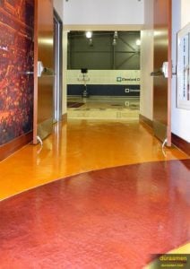 Any kind of design or pattern can be produced with metallic epoxy flooring.