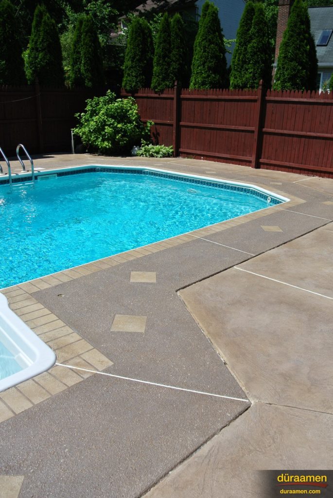 Resurface Pool Decks With Uberdek Concrete Overlay