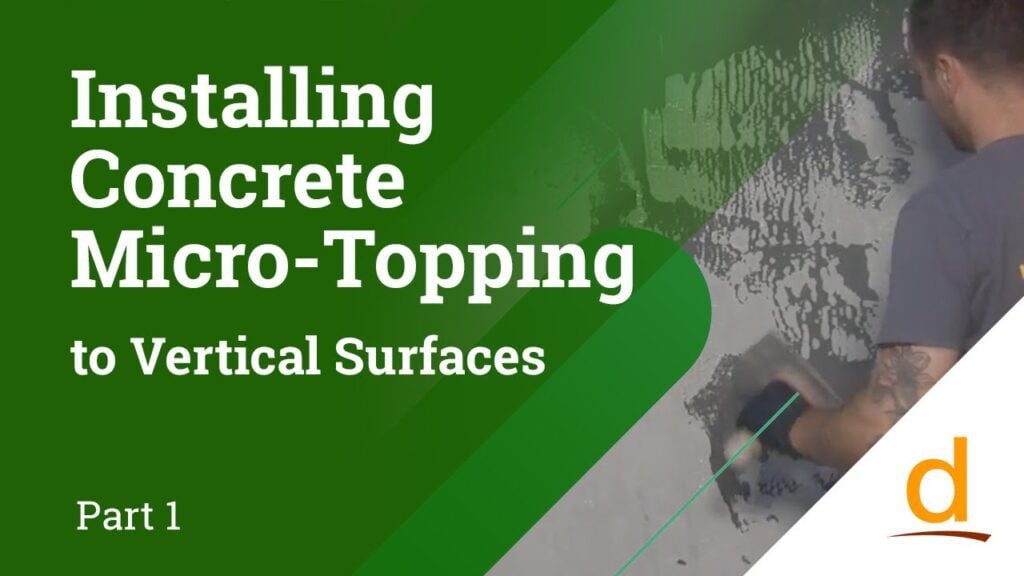 Video Series install concrete on walls and vertical surfaces Transform Your Bathroom with a Stunning Microcement Finish Now | Duraamen Engineered Products Inc