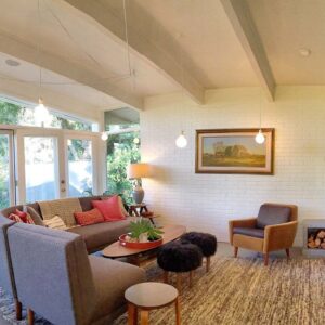 Remodeling a Residence with concrete overlay flooring