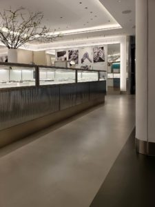 Tiffany & Co., NYC, Terrazzi Spayable Polished Concrete Floors by Duraamen. img-0012