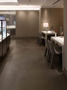 Tiffany & Co., NYC, Terrazzi Spayable Polished Concrete Floors by Duraamen. img-0009