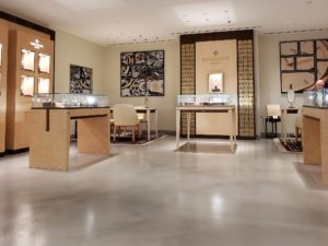 Tiffany & Co., NYC, Terrazzi Spayable Polished Concrete Floors by Duraamen. img-0007