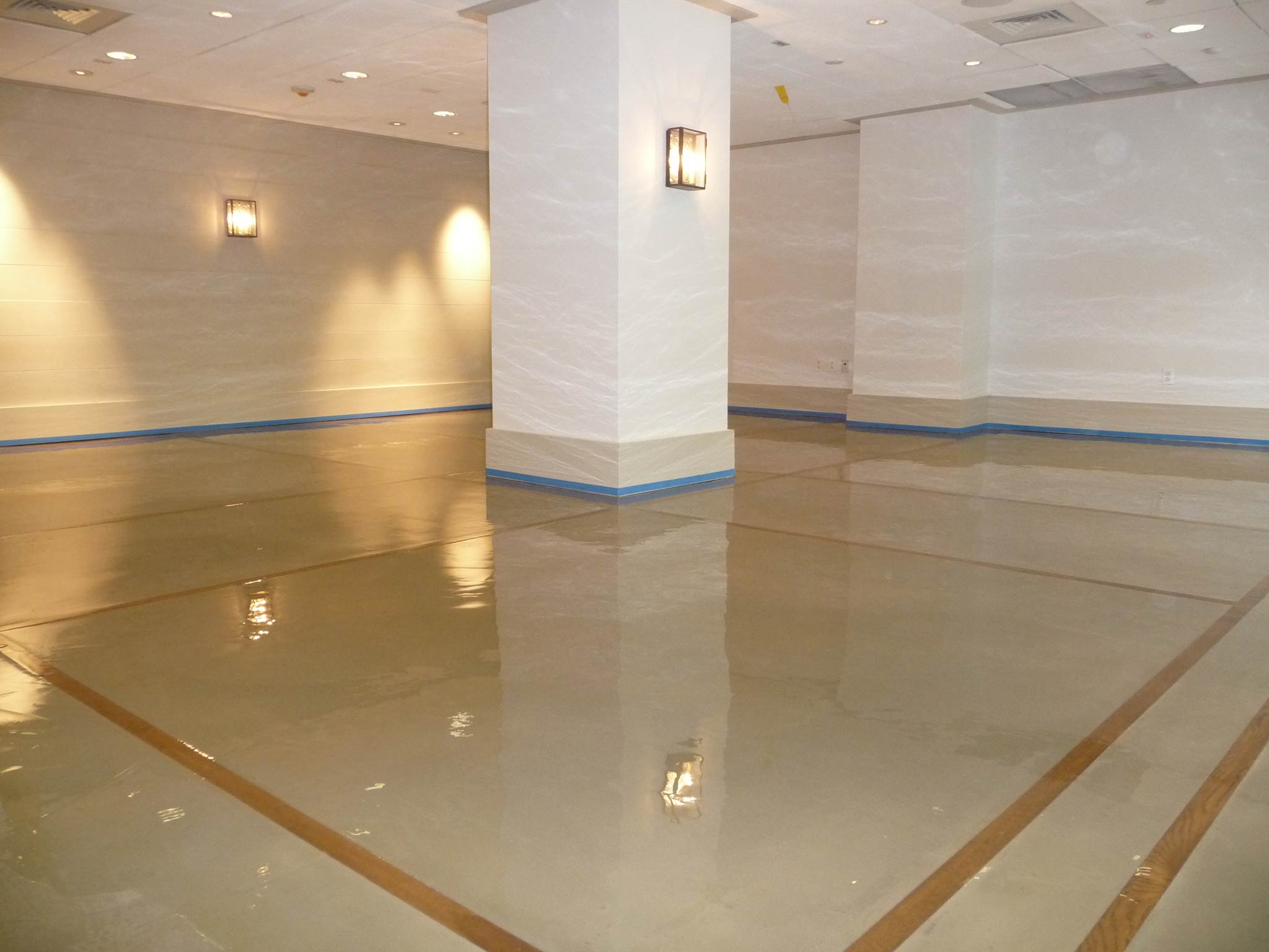 How to Install Self leveling Epoxy over Concrete Floorsfro Contractors and DIYers | Duraamen Engineered Products Inc