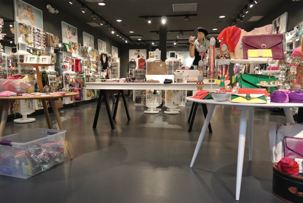 SelfLeveling Epoxy Flooring in Retail Store, Annapolis, MD