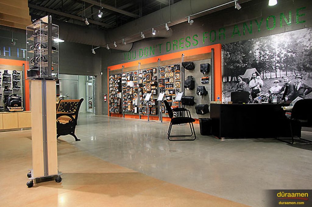 To show a Harley Davidson the right way you need a spectacular floor for your showroom—enter polished concrete.