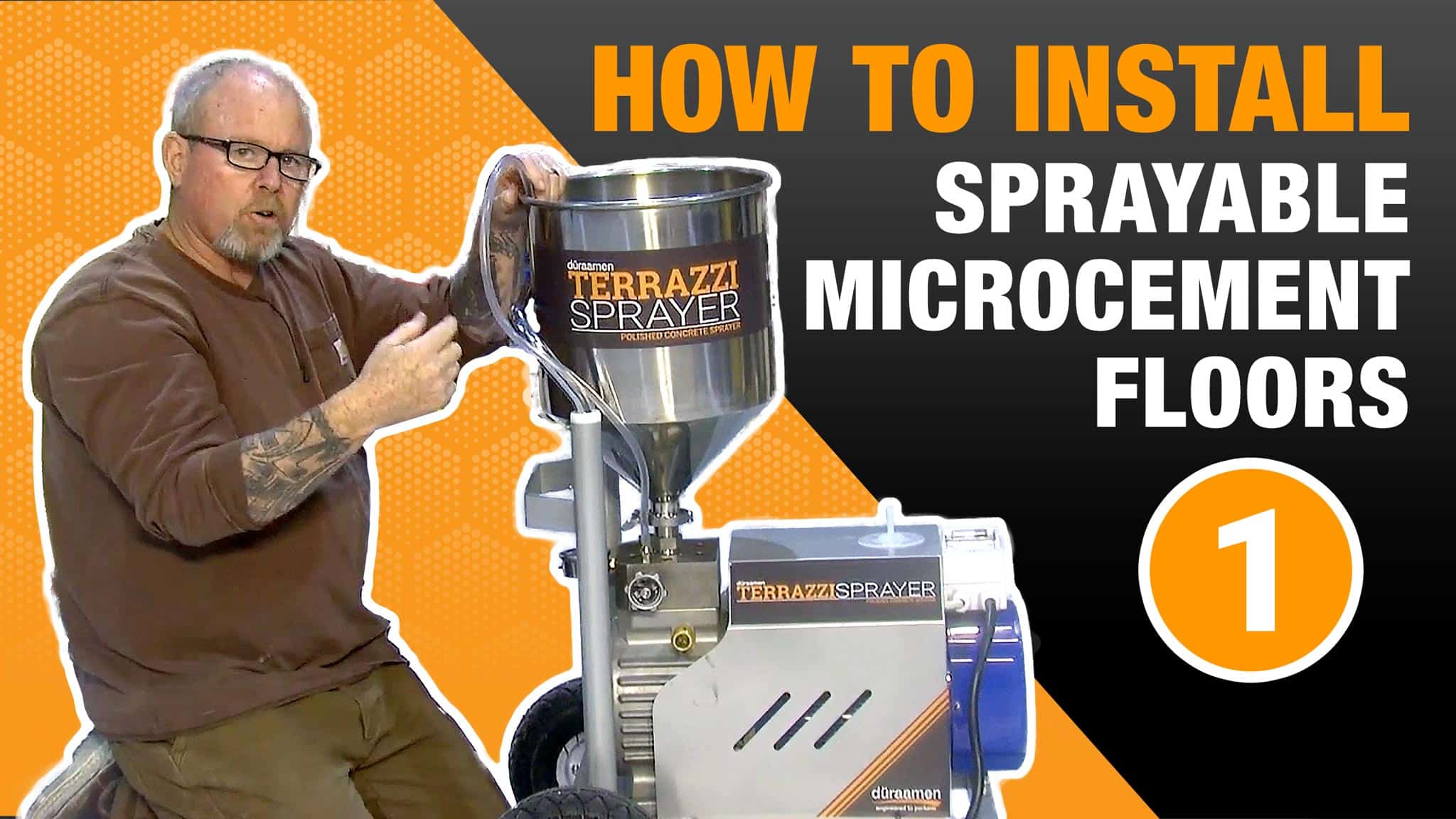 How to install sprayable microcement part 1