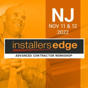 Installers Edge 2-Day Conctractor Concrete Floor Workshop Cranbury, NJ, November 11-12, 2022
