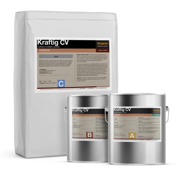 Kraftig CV Product Image Urethane Concrete for Cove Base Flooring | Duraamen | Duraamen Engineered Products Inc