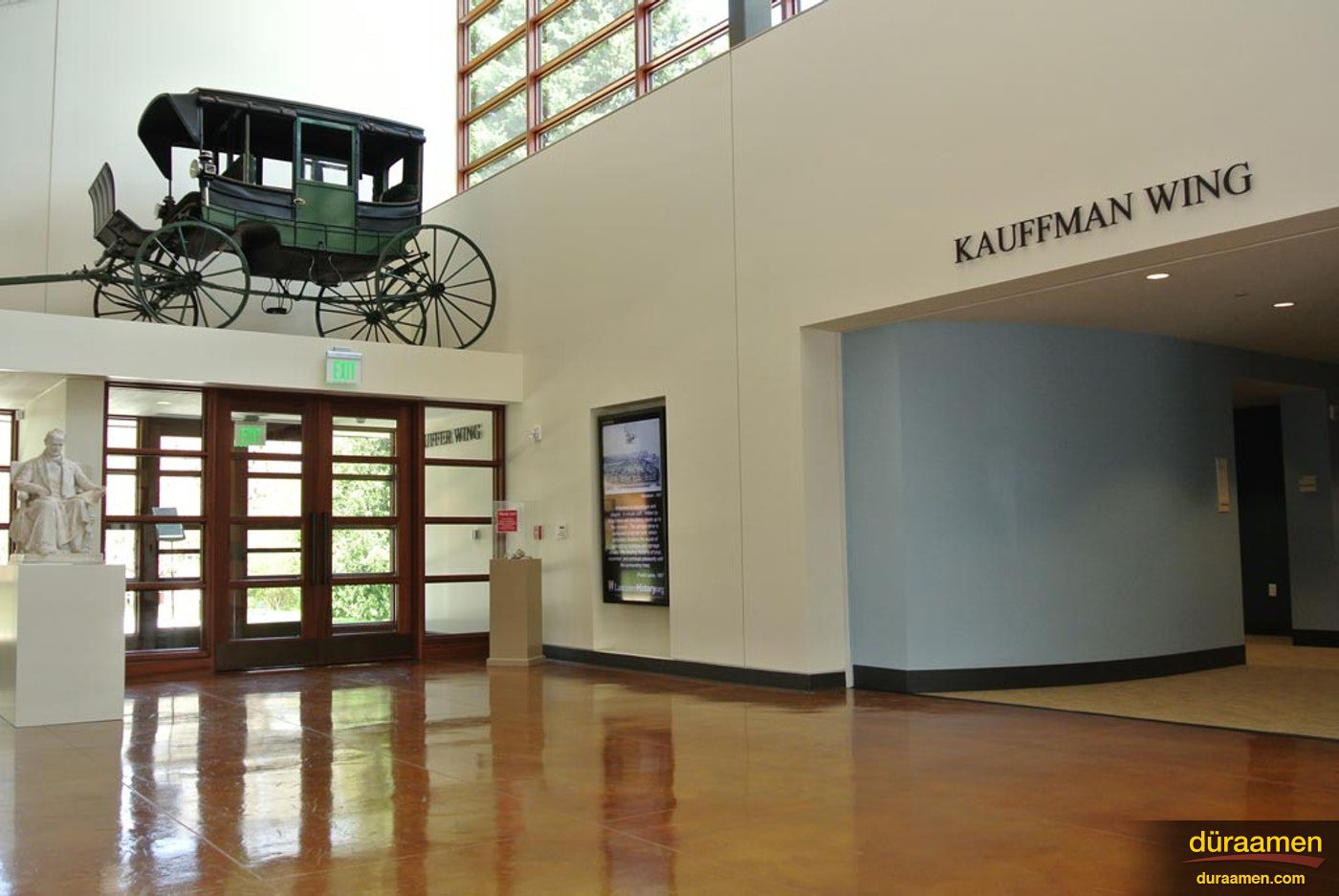 Lancaster Art Gallery 1 Chemically Stained Concrete Floors at Lancaster Art Gallery | Duraamen Engineered Products Inc