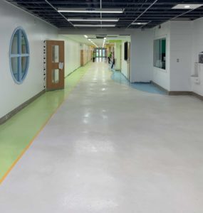 Terrazzi Sprayable Polished Concrete, NJ School  03