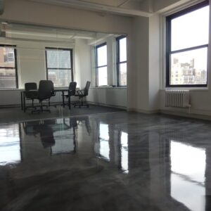 A combination of antique silver and bright silver was installed over an area of 1800 sq.ft.
