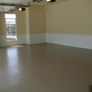 Endura is a professional resin chip epoxy garage flooring system that last much longer and resists wear and tear much better than store bought kits.