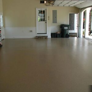 Duraamen's garage floor epoxy coating system is available in many colors with many color variations of resin chips so you can achieve a look that matches your home.