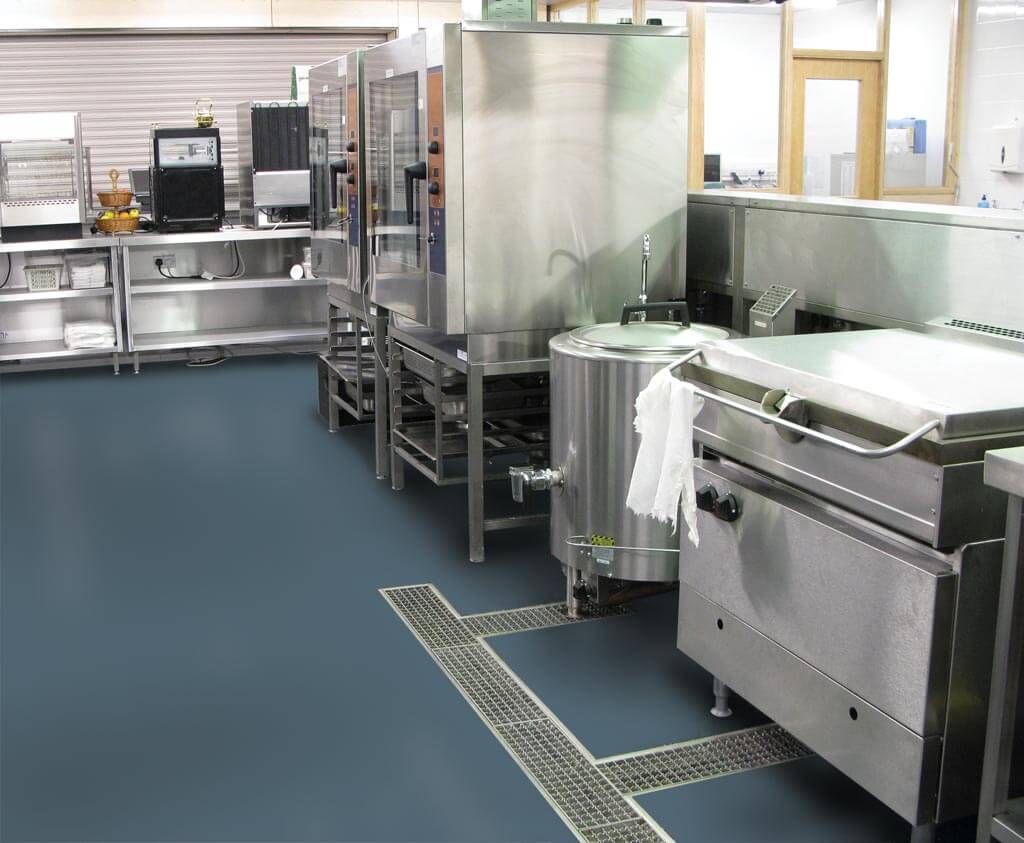 School Kitchen & Food Prep Area Flooring
