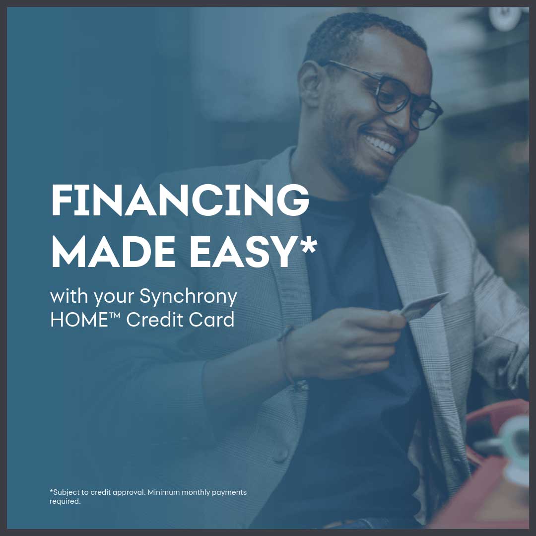 financing made easy with Synchrony