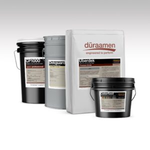 Uberdek Exterior Concrete Resurfacing Kit by Duraamen Product Photo Uberdek Exterior Concrete Resurfacing AIO Kit | Duraamen Engineered Products Inc