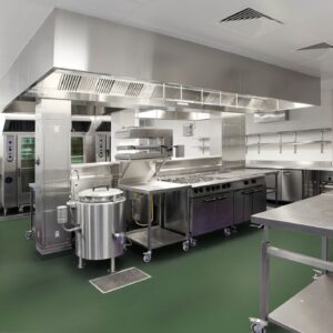 UMC Commercial Kitchen, Urethane Modified Concrete Floor