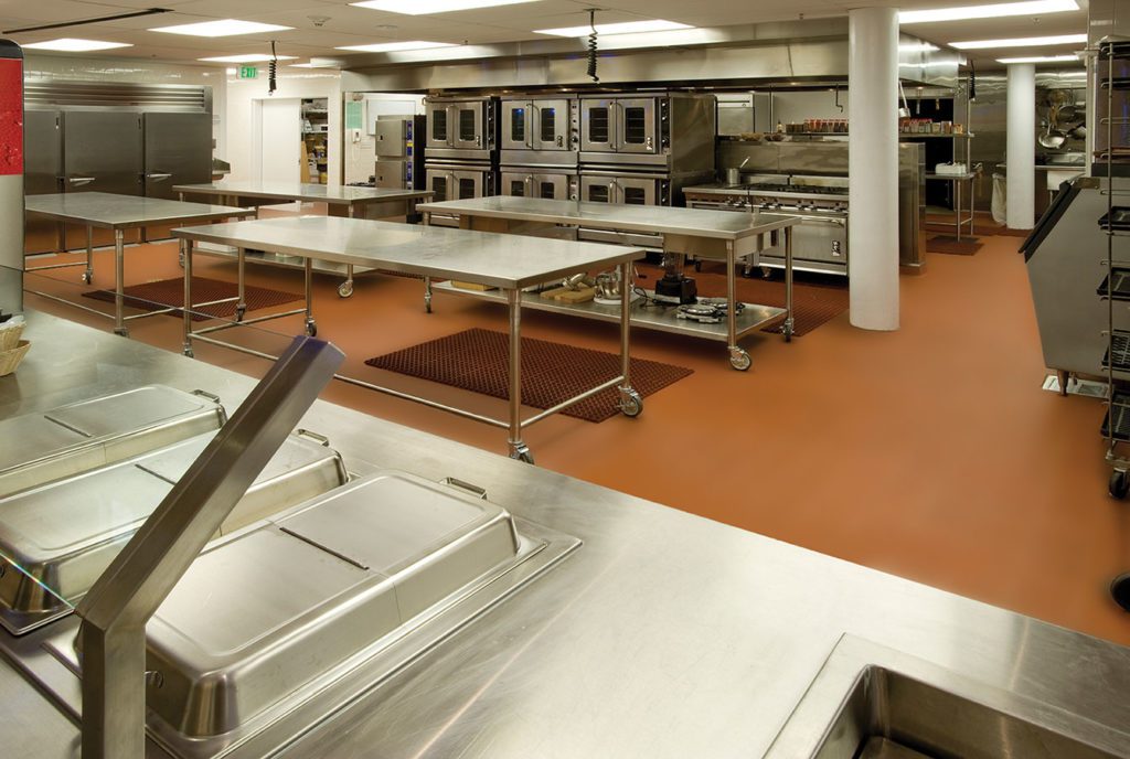 UMC Commercial Kitchen, Urethane Modified Concrete Floor 02