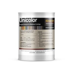 Unicolor Pigment Packs from Duraamen. Colorant for Epoxy, polyurethane and polyaspartic coatings