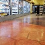 Skraffino concrete microtopping floor, Whole Foods Marekt San Mateo 03